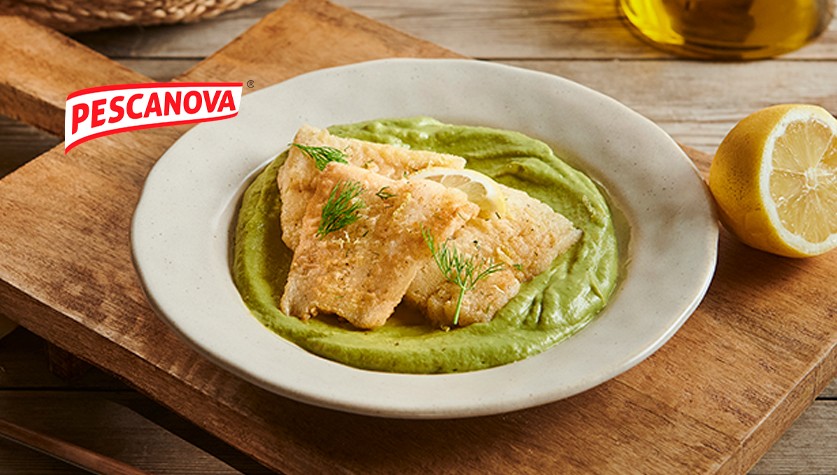 Μπακαλιάρος με κρούστα και σκορδαλιά αβοκάντο